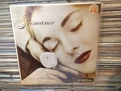 ORIGINAL Oscar Peterson Romance LP Verve 2012 Mono SEALED JAZZ STORE STICKER - Image 1 of 4