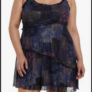 Vestido túnica colisión social tanque dobladillo vieira paisley retazos en capas grande - Imagen 1 de 8