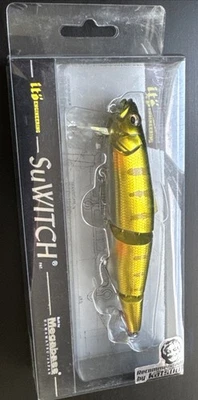 Megabass SuWitch - Cebo de natación articulado - Labio ajustable - 5,39” - 1-1/8 oz. JDM Foto 1 de 4