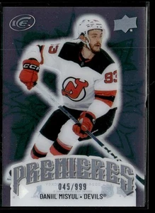 2024-25 Upper Deck Ice - Acetate - #185 Daniil Misyul - #/999 - Picture 1 of 2