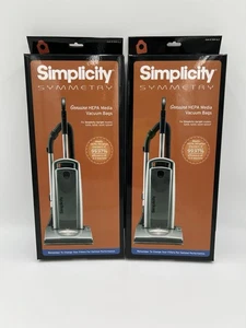 Simplicity Symmertry Hepa Media Vacuum Bags #S20s,S20D,S20P,S20UP, 2 packs - Picture 1 of 4