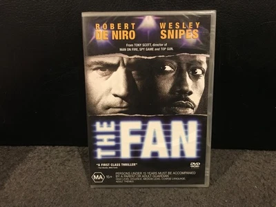 The Fan (DVD, 1996) Brand New & sealed. Reg 4. Free post. Robert De Niro - image 1 of 2