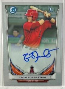 2014 Bowman #BCAP-ZB Zach Borenstein Auto Los Angeles Angels - Picture 1 of 2