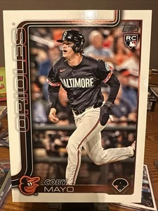 2025 Flagship #OTC-10 Coby Mayo Costco Exclusive Oversize Rookie Orioles - Bild 1 von 2