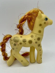 Figurina vintage G1 My Little Pony Twinkler glitterata sorella a cuore 1988 Hasbro - Foto 1 di 6