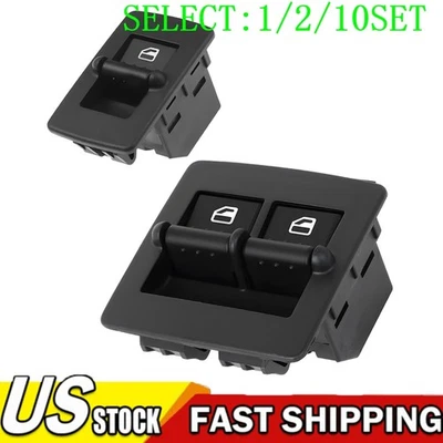 Juego de interruptores de ventana principal y pasajero delantero para Volkswagen Beetle 1998-10 1~10X Foto 1 de 4