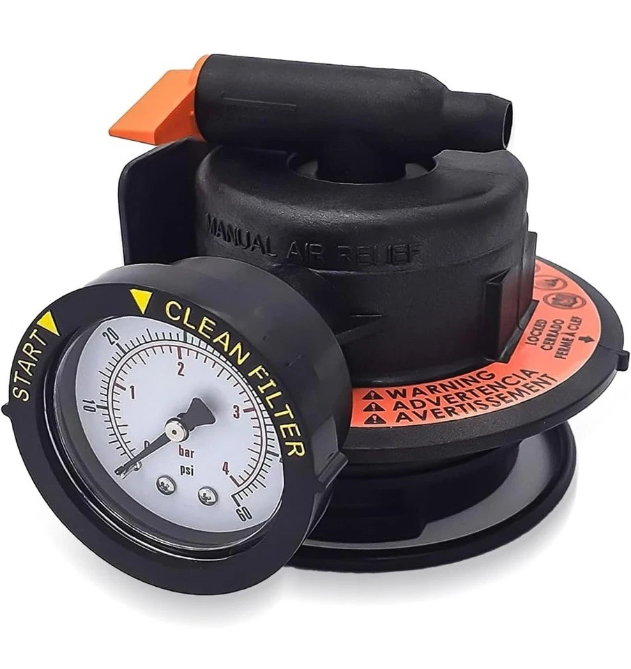 Conjunto de alivio de aire manual 2420MAR2 para filtros Hayward DE - Conjunto completo Foto 1 de 4