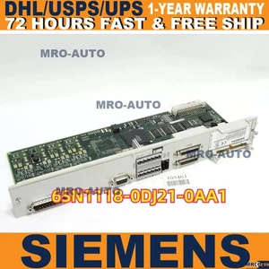 6SN1118-0DJ21-0AA1 New Siemens 6SN1 118-0DJ21-0AA1 SIMODRIVE 611 DIGITAL CONTROL - Picture 1 of 11