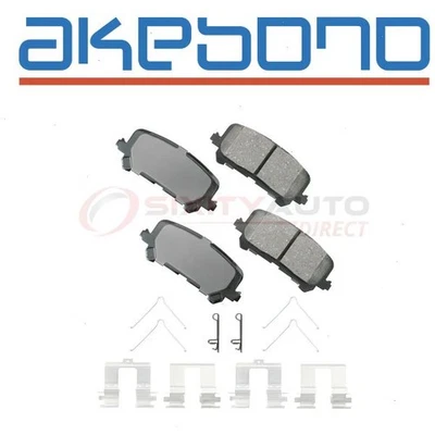 Akebono Pro-ACT Rear Disc Brake Pad Set for 2017-2019 Honda Ridgeline - sp - Imagem 1 de 4