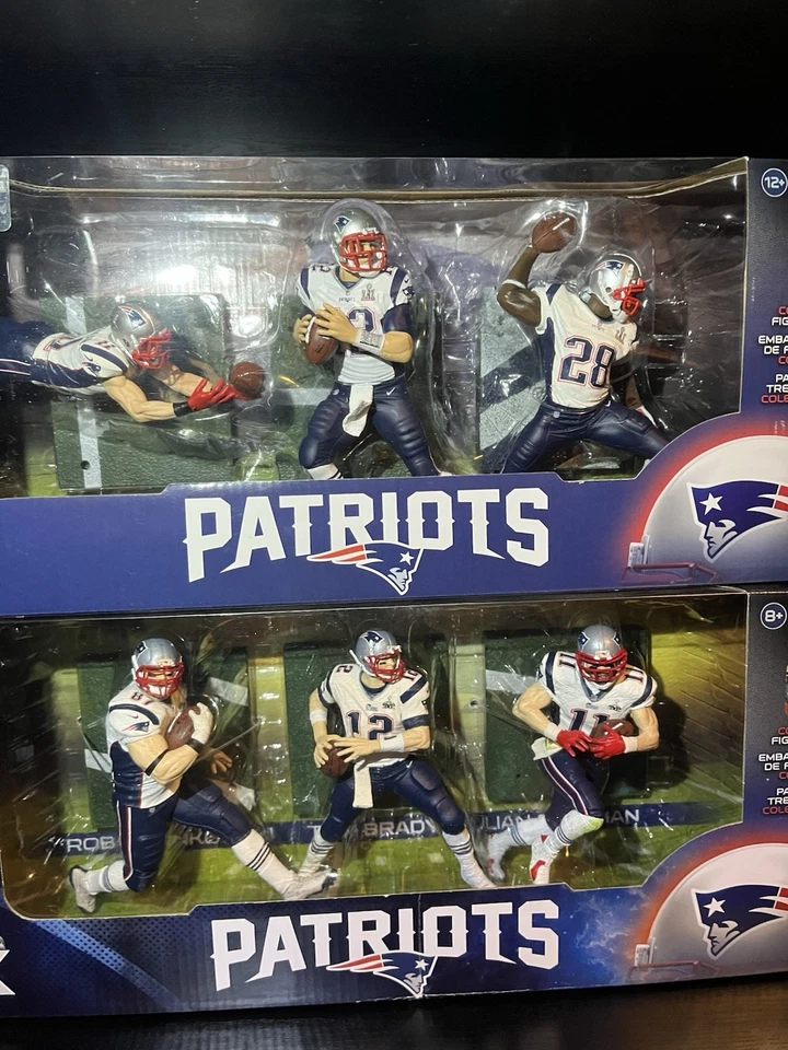 new england patriots nfl McFarlane Super Bowl Packs - Image 1 of 4