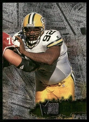 1996 Fleer Metal Reggie White Green Bay Packers #46 *B* - Image 1 of 2