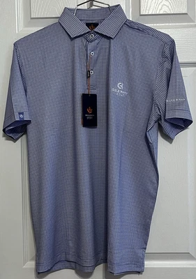 Donald Ross "Sport" Golf Polo Shirt, Charlie, Periwinkle, New With Tags - Image 1 of 4