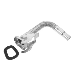  Tubo de vertido de barril de aceite boquilla de lata de metal se adapta al kit de repuesto de gasolina - Imagen 1 de 12