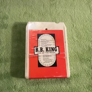 B.B. King- ‘Live At The Regal’ 8-Track BLUES JAZZ HENDRIX CLAPTON **TESTED** - Bild 1 von 4