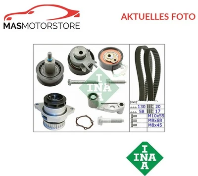 ZAHNRIEMEN-SATZ KIT SET + WASSERPUMPE INA 530 0089 30 P FÜR SEAT LEON,TOLEDO II - Image 1 of 4