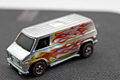 Cromo Llamas Supervan super limpio colores voladores Hot Wheels REDLINE Foto 1 de 4