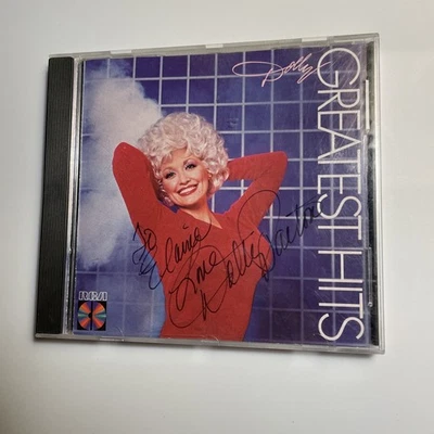 Greatest Hits [RCA] by Dolly Parton (CD, RCA) Signed/ Autographed - Image 1 of 4