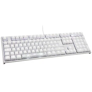 Ducky ONE 2 White Edition PBT Gaming Tastatur, MX-Black, weiße - Bild 1 von 3