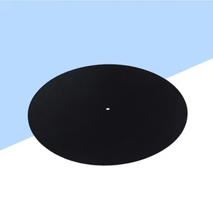 Almohadilla de lana alfombrilla de vinilo reproductor almohadillas vibratorias plato giratorio - Imagen 1 de 11