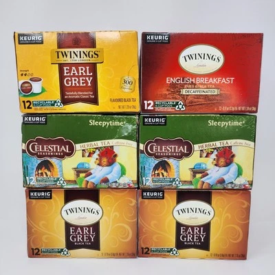 Keurig Hot Tea Variety Pack by Twinings & Celestial Seasonings, 60 K-Cup Pods - Image 1 of 4