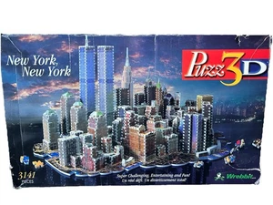 New York, New York Puzz 3D Wrebbit Puzzle Kit 3141 Pieces World Trade Center f41 - Picture 1 of 7