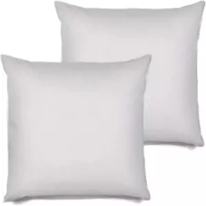 2 Pack Pillow Insert 30X30 Hypoallergenic Square Form Sham Stuffer Standard Whit - Picture 1 of 6