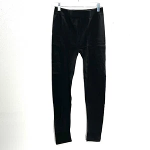 West Loop Women’s Black Fleece Lined Seamless Crop Leggings- Size M/L - Picture 1 of 5