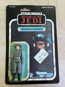 Star Destroyer Commander Kenner 1983 Star Wars ROTJ 77 A Back Sellado de Fábrica de Colección - Imagen 1 de 8
