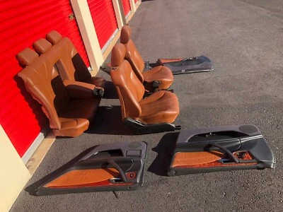 ASIENTO TÉRMICO MERCEDES-BENZ W210 E55 AMG MARRÓN Designo E430 E420 E320 difícil de encontrar Foto 1 de 4