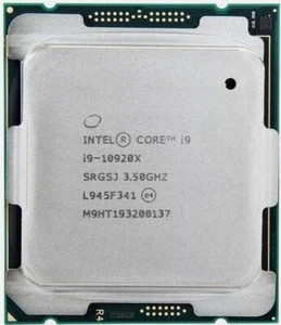 Intel Core i9-10920X CPU 3.5ghz 12-core 19.25mb lga-2066 x299 X-SeriesProcessor - Picture 1 of 2