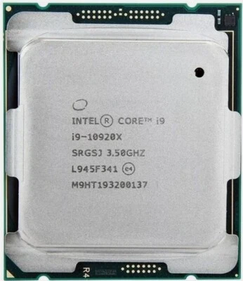 Intel Core i9-10920X CPU 3.5ghz 12-core 19.25mb lga-2066 x299 X-SeriesProcessor - Image 1 of 2