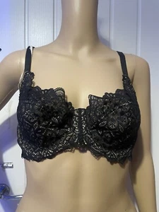 Bravissimo Millie Bra Black Nude UnderWired Non Lined 36DD RRP-£39 BNWT - Picture 1 of 9