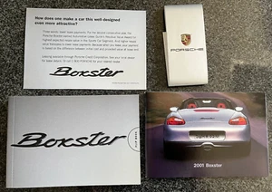 PORSCHE BOXSTER /S BOXED PROMO FLIP BOOK SALES BROSCHÜRE 2001 USA RARE - Bild 1 von 19