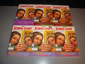 The School Story 6 Book Lot Guided Reading Lit Circle Class Set Teacher AR - Foto 1 di 3
