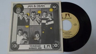 Disque vinyle SP 45T de Jan & Dean "Tennessee" indicatif de l'émission 3 Etoiles - Photo 1/4