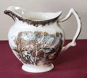 Johnson Bros. England 'The Friendly Village' brocca grande vintage - Foto 1 di 9