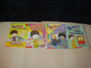 Robert Series 4 Chapter Book Lot Barbara Seuling Homeschool Class AR Teacher - Bild 1 von 3