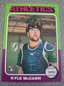 2024 Topps Heritage High Number - Kyle McCann #682 (RC) N450 - Picture 1 of 2