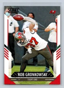 2021 Score Football #16 Rob Gronkowski Tampa Bay Buccaneers - Picture 1 of 2