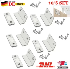 5/10x Imanes de puerta de armario extremadamente fuertes imanes magnéticos imán para muebles forma de L - Imagen 1 de 8