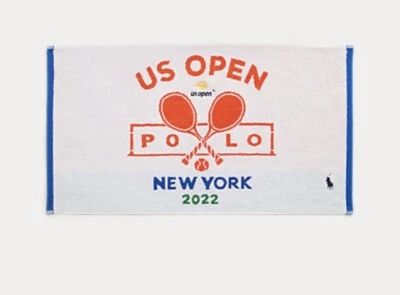 Toalla de mano oficial US OPEN TENNIS 2022 de Polo Ralph Lauren NUEVA **AGOTADA** Foto 1 de 4