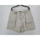 Columbia Mens 36 Relaxed Fit Outdoor Cargo Short Beige