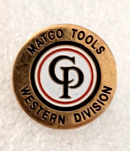 Vintage Matco Tools Western Division Mitarbeitermütze Reversnadel Neu aus altem Lagerbestand - Bild 1 von 3