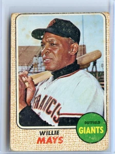 1968 Topps Willie Mays San Francisco Giants #50 💥💥🎆 G/G+ - Bild 1 von 2