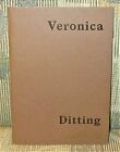 Veronica Ditting Monograph Published By The Collective Shift 2015 Rare!