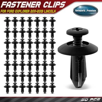 50 фиксаторов 6,4 мм винтового типа с открытым концом для Ford Lincoln Mercury - Изображение 1 из 4