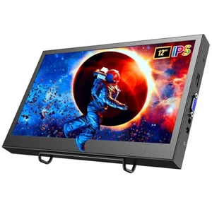 Eyoyo Portable 12Inch HDMI Monitor IPS Computer Gaming Display for Raspberry pi - Picture 1 of 9