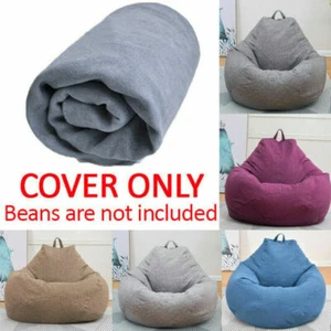 Große Sitzsack Stühle Couch Sofa Cover Kissen Indoor Lazy Lounger für Kinder NEU - Bild 1 von 13