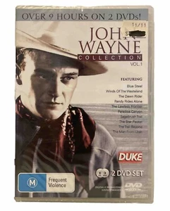 John Wayne Collection Vol 1 DVD (2007) 10 Movies 9hrs Region 0 Brand New Sealed - Picture 1 of 2
