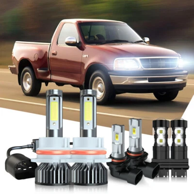 Faro LED + intermitente + bombilla antiniebla para Ford F250 F350 Super Duty 2001-2004 Foto 1 de 4